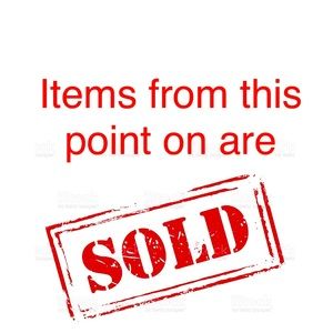 *SOLD* Thank you for stopping by!